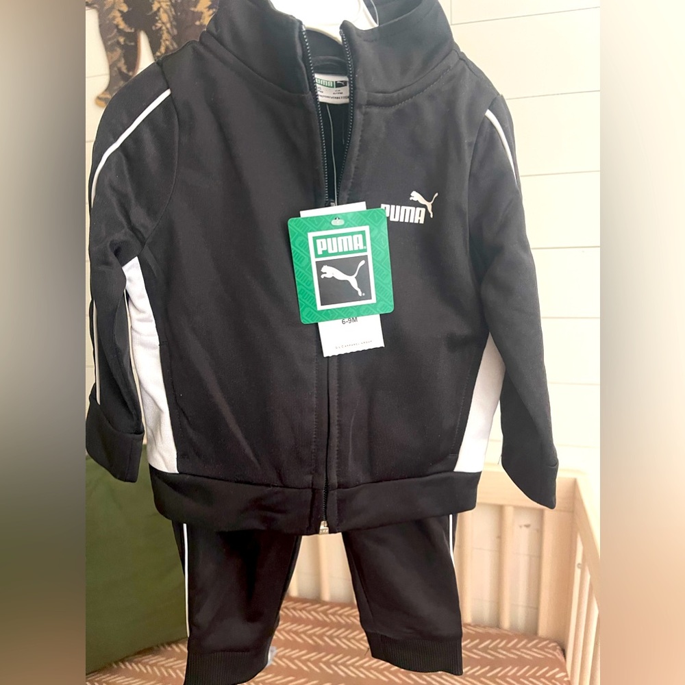 Puma 6-9 Months Jumpsuit Set